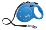 Flexi producten rollijn new classic band blauw l8 meter tot 50kg
