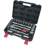 Connex producten dopsleutelset profi 12 26 delig