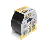 Hpx producten duct tape reparatietape zwart 48mm x 5m blister
