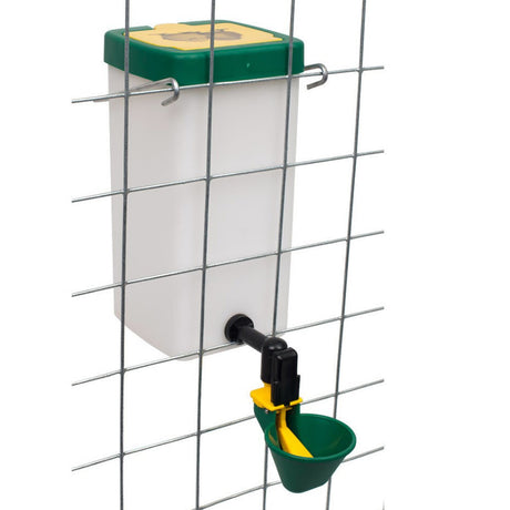 Olba producten kuiken drinkfles met drinkcup 1 l naturel incl beugel
