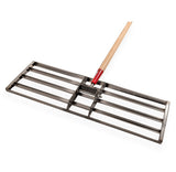 Polet producten egalisatiehark rvs 800 x 250mm compleet met steel 150cm