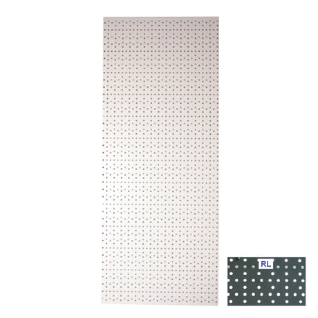 Producten achterwand perforatie rl rond gat 40x100cm tegometall