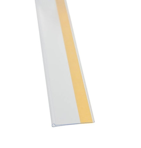 Producten prijsstrip 988 x 38mm plakmodel transparant