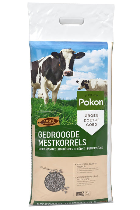 Pokon producten gedroogde mestkorrel 10kg
