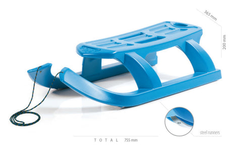 Producten slede arrow kunststof 76cm met trekkoord