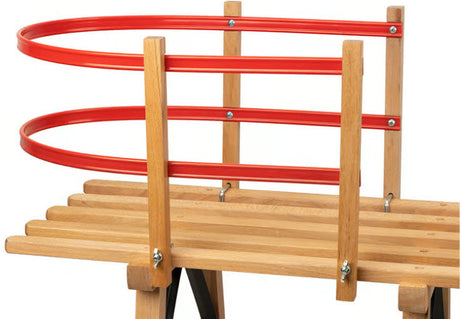 Producten ruggensteun kunststof voor houten slede
