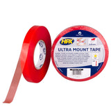 Hpx producten dubbelzijdig tape ultra mount transparant 19mm x 50m