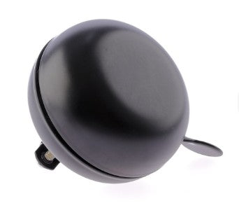 fietsbel ding-dong staal 80 mm zwart