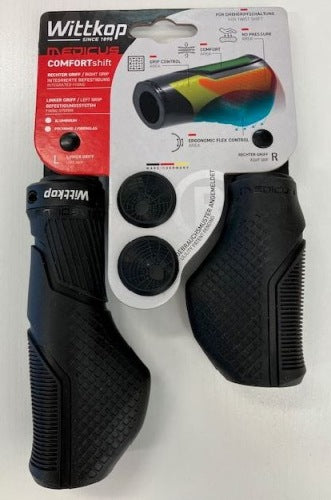 Handvatten medicus kort lang zwart met aluminium borgring blister