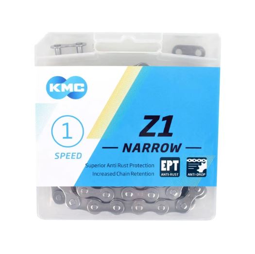 KMC Fietsketting Z1 smal 1 2x3 32 - zilver, 112 schakels