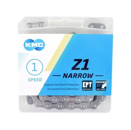 KMC Fietsketting Z1 smal 1 2x3 32 - zilver, 112 schakels