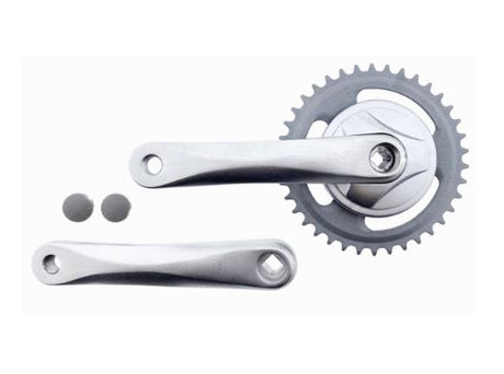 Vinty crankstel 38t ? 170mm jis alu zilver