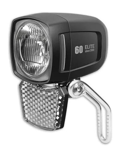 Led voorlicht koplamp starry elite e-bike 6-48v 60 lux stvzo