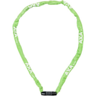 Axa slotketting rigid 120cm codeslot groen (kaart)