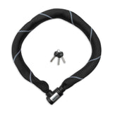 Lynx kettingslot art-2 110 cm x 8.3 mm nylon hoes zwart op kaart