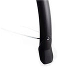 Eurofender lampo achterspartbord 58mm - 28 inch zwart