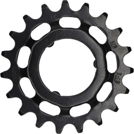 KMC Shimano tandwiel 17t, Chromoly Black