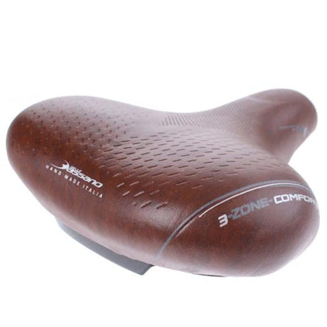 Zadel Volare BigCity XXL elastomeer - bruin