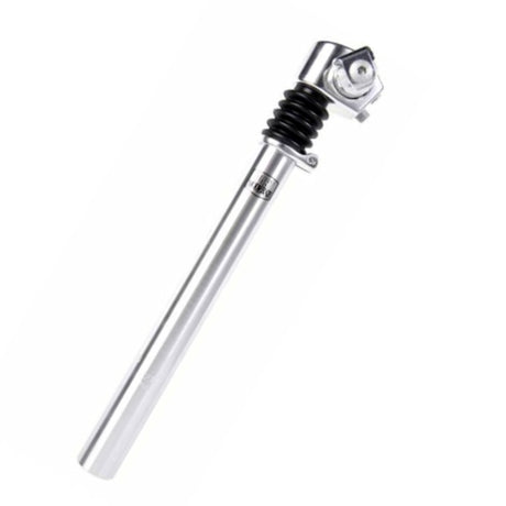 zadelpen verend 27,2 x 310 mm aluminium zilver