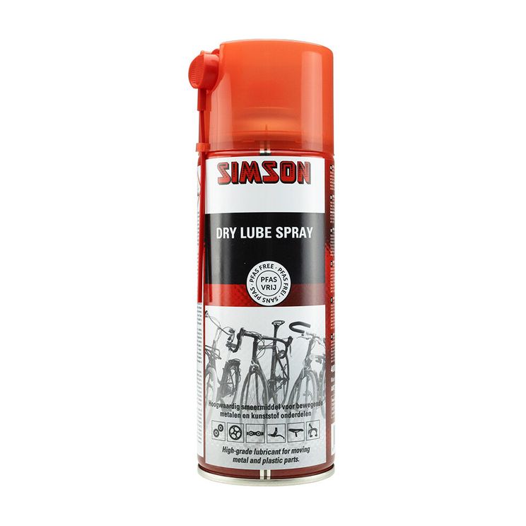 Cyclon simson dry lube spray 400ml (vervanger teflon ptfe)