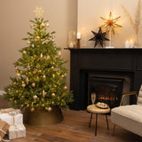Decoris kerstballenset kunststof 60 stuks goud