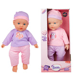 Toi-toys beau zachte babypop 40cm met geluid 2 assorti