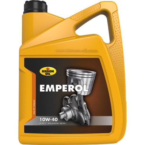 Kroon-oil emperol - 10w-40 motorolie - semi-synthetisch - 5 liter - transparant