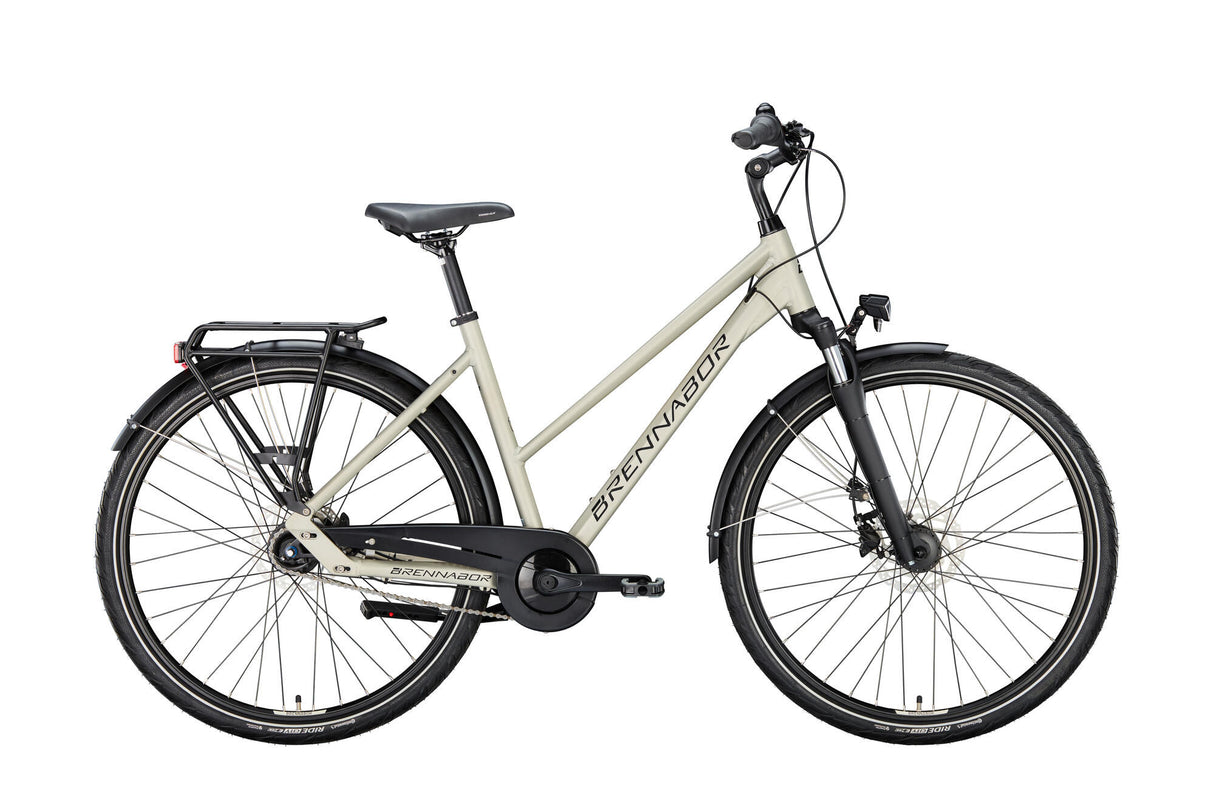 Brennabor trekkingfiets t-46 mod. 24 bike trekking t-46 28 55 trap. 7sp.champ. black