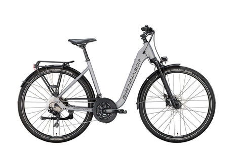 Brennabor trekkingfiets t-62 mod. 24 bike trekking t-62 28 55 wave 30sp. grey black