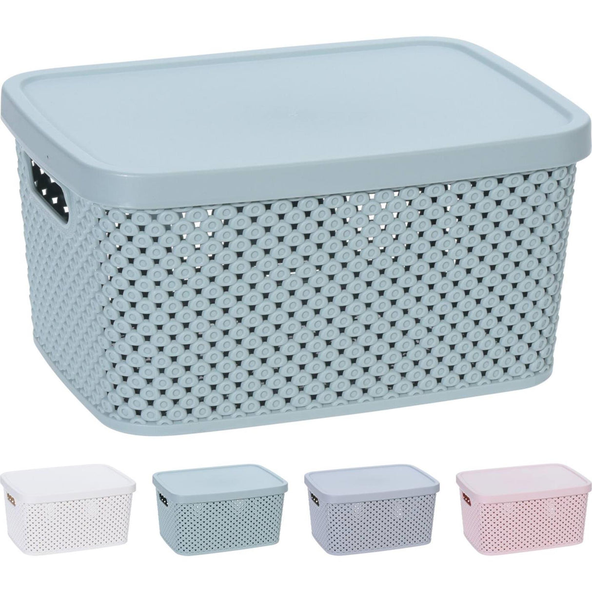 Storage solutions opbergdoos met deksel 3,5l pastel