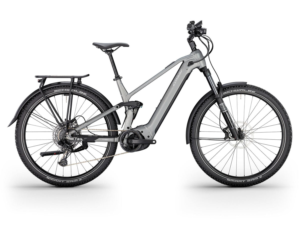 Conway elektrische suv xyron suv 5.0 (#1) ebike conw.xyron suv 4.9 29 46 12sp full sus. grey