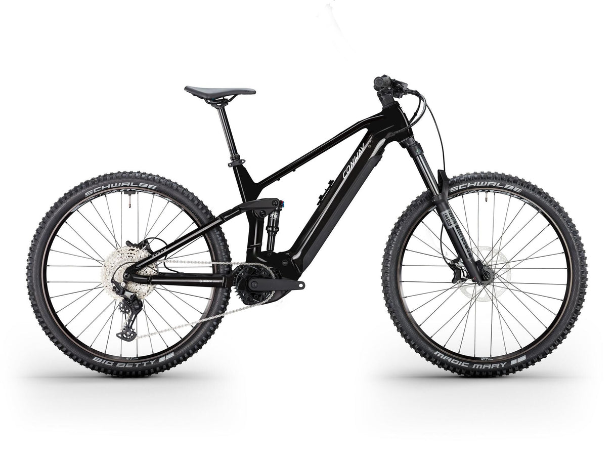Conway elektrische mtb full-suspension xyron st 4.0 (#1) ebike conw.xyron st 4.0 29 39 12sp full sus.black