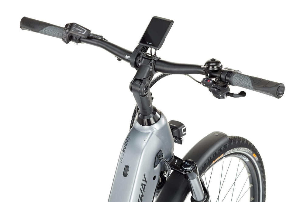 Conway elektrische trekkingfiets cairon t 3.0 750 se (#1) ebike conw. cairon t 3.0 750 se 28 50 9sp sil. bl.