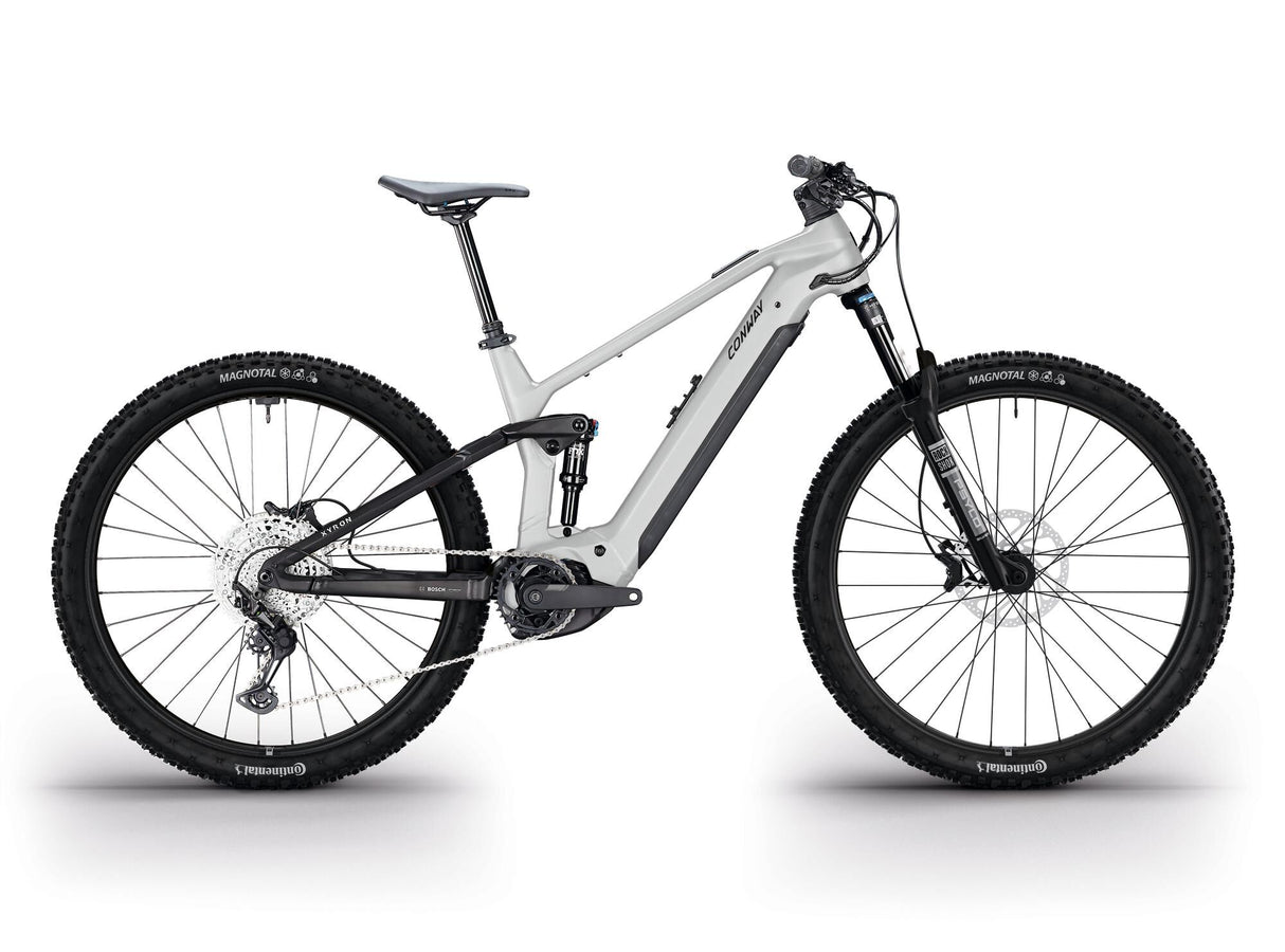 Conway elektrische mtb full-suspension xyron st 4.0 (#2) erad xyron st 4.0 men 29 s 12g alu raw black