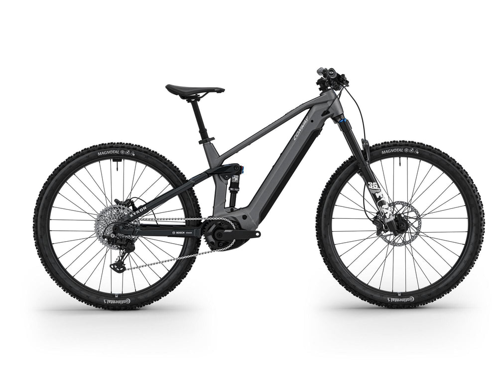 Conway elektrische mtb full-suspension xyron st 5.0 (#2) erad xyron st5.0 he.29 xl 12g graphite gray matt