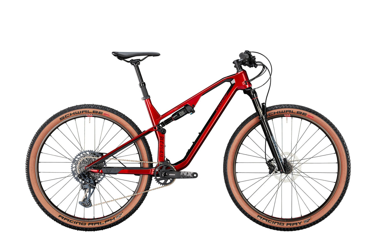 Conway mtb full-suspension rlc fs 4.9 mod. 23 bike con.rlc fs 4.9 29 47 full sus.12sp red black