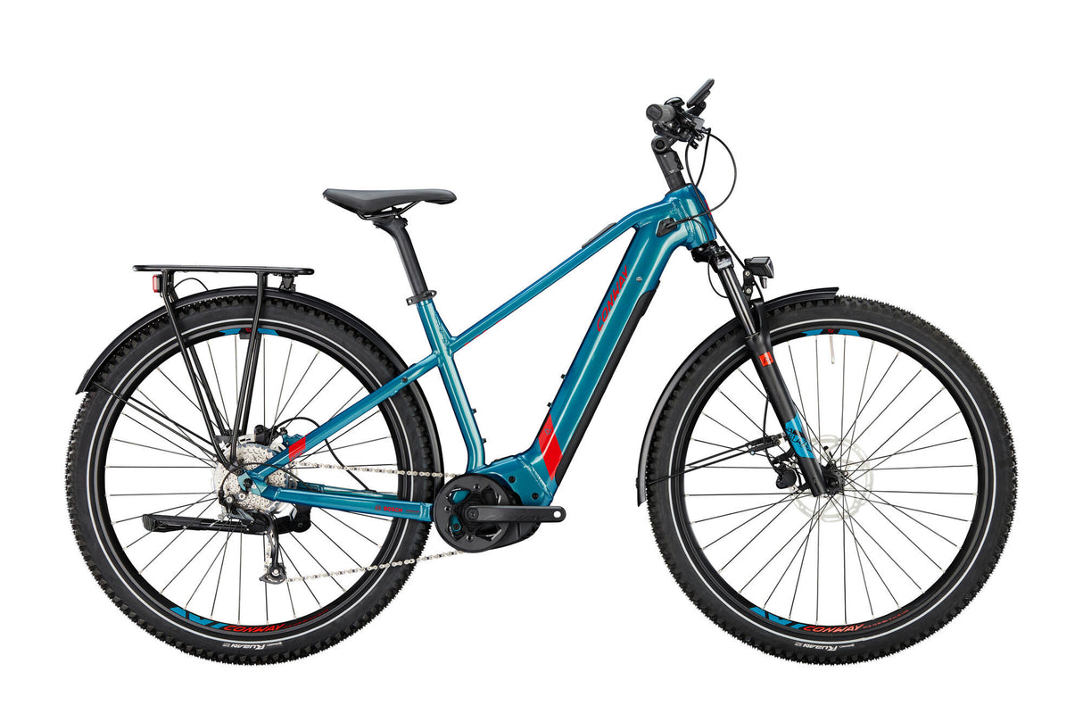 Conway elektrische suv cairon c 2.0 625 mod. 23 ebike con.cairon c2.0 625 29 57 diam. 9sp pet. red