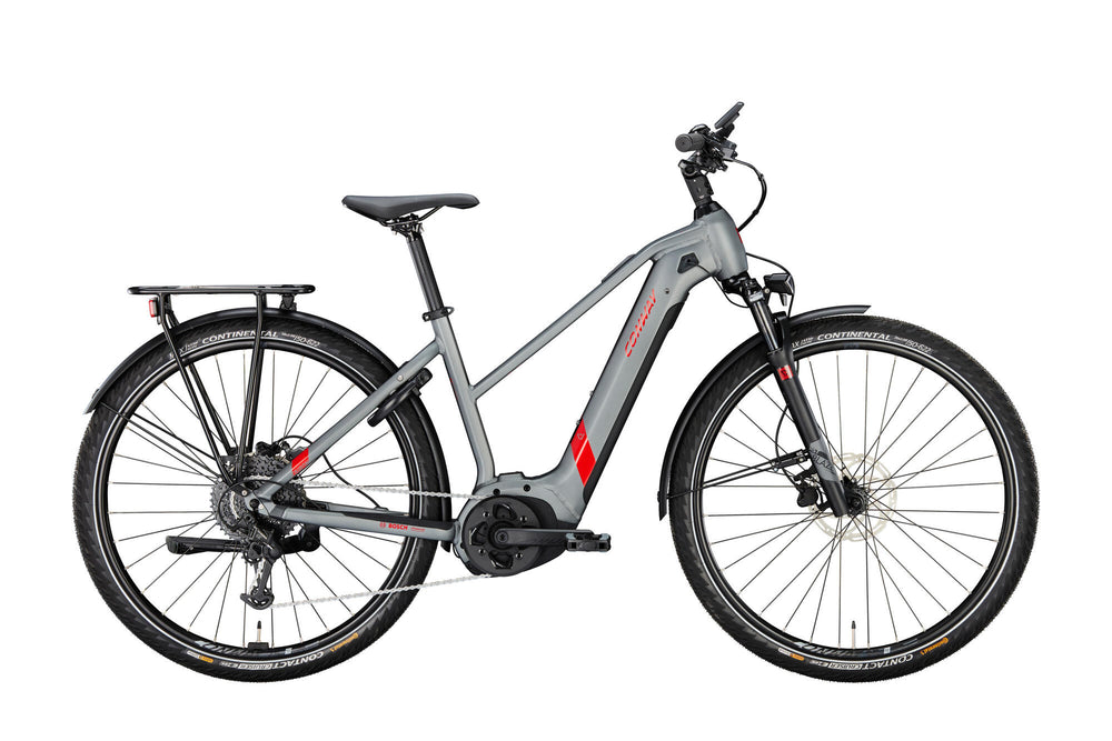 Conway elektrische trekkingfiets cairon t 2.0 625 mod. 23 ebike conw.cairon t 2.0 625 28 38 trap. grey red