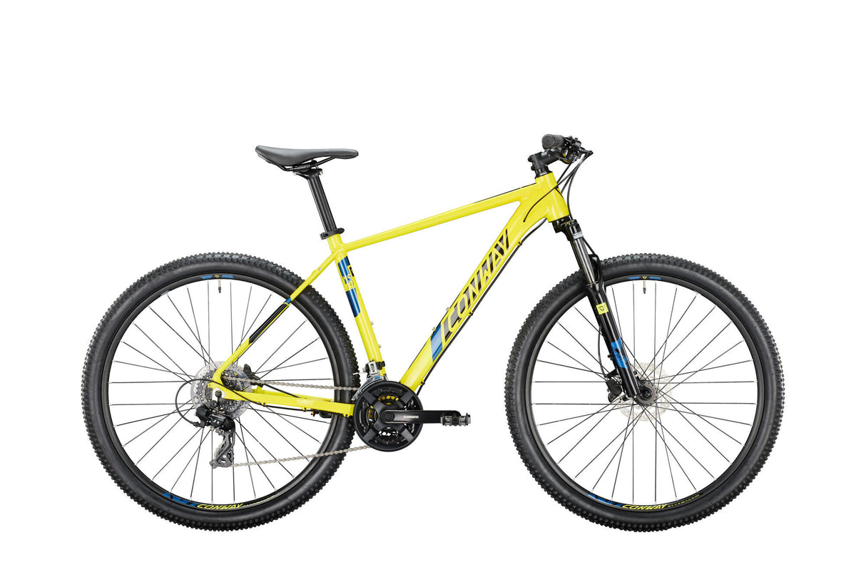 Conway mtb hardtail ms 3.9 mod. 24 bike conw.ms 3.9 29 46 hardtail 21sp acid blue