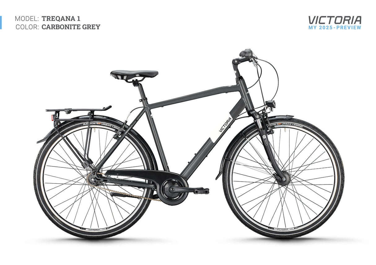 Victoria trekkingfiets treqana 1 (#1) wheel treqana 1 28 48 he. 7gg carb. grey