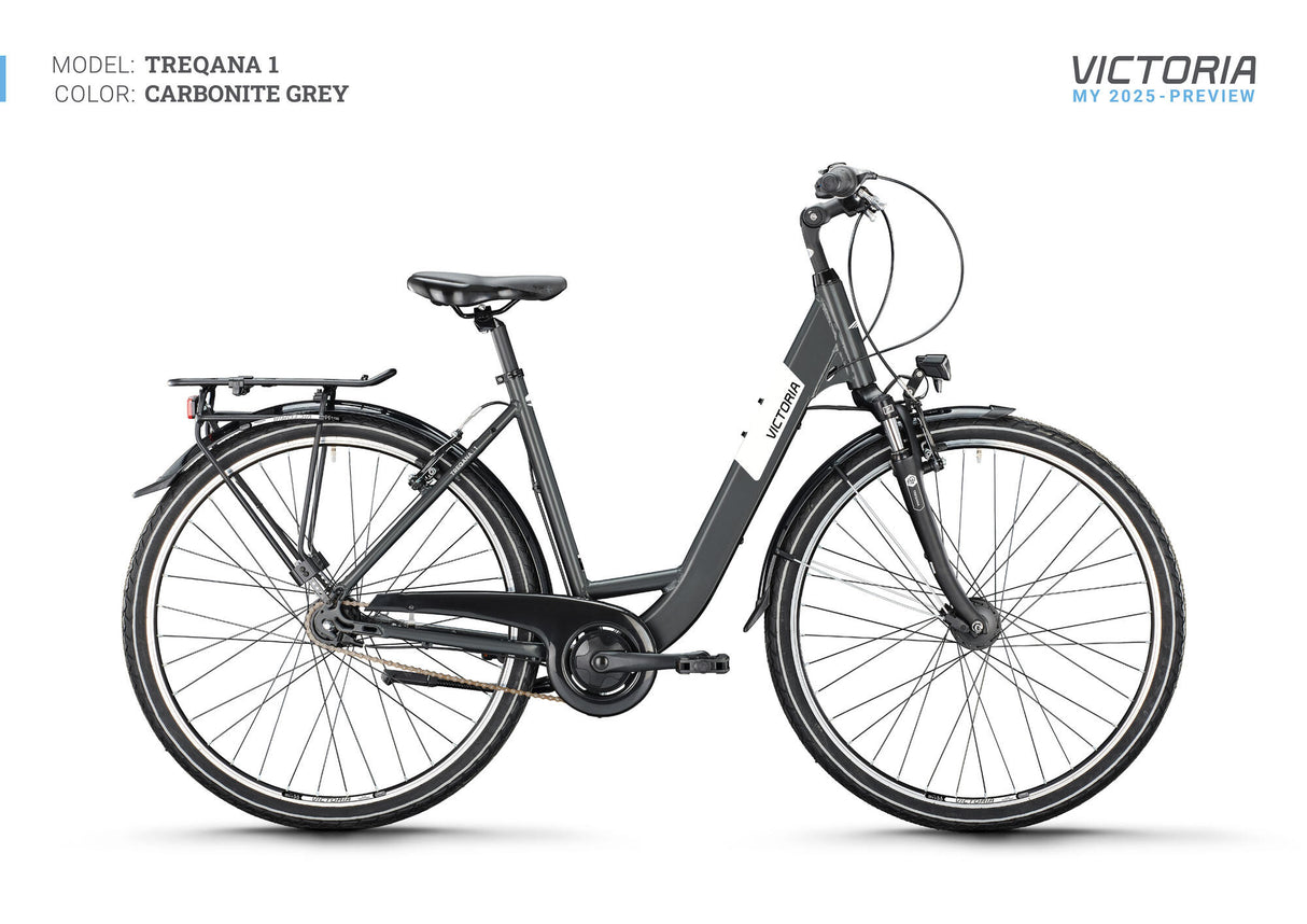 Victoria trekkingfiets treqana 1 (#1) wheel treqana 1 28 50 wave 7gg carb. grey