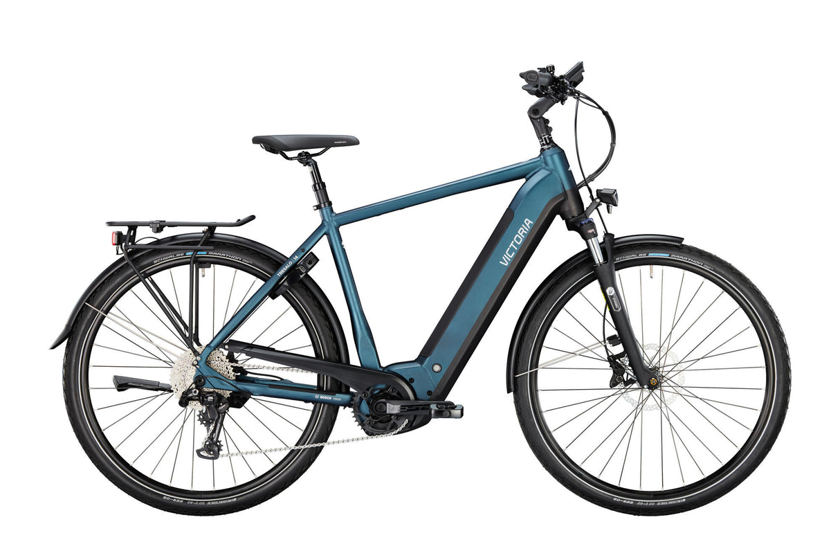 Victoria elektrische trekkingfiets tresalo 14 mod. 24 ebike vict.tres. 14 28 50 diam. 10sp dark night