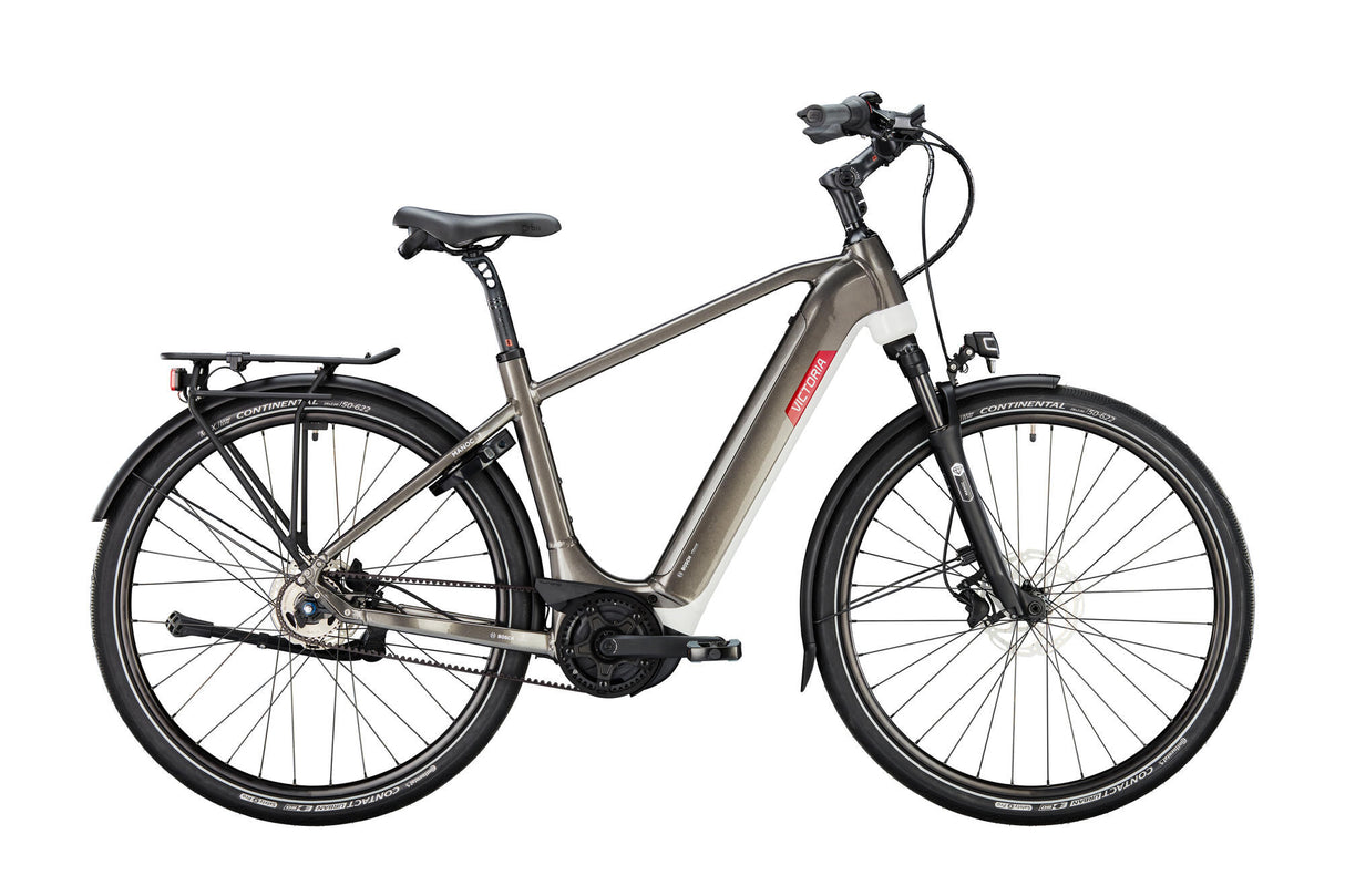 Victoria elektrische trekkingfiets manoc 3 (#1) ebike vict. manoc 3 28 58 diam. 5sp cb quartz grey