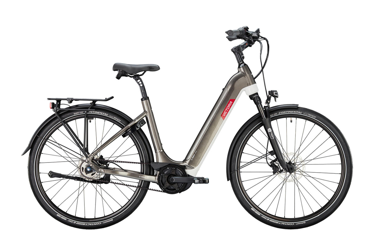 Victoria elektrische trekkingfiets manoc 3 (#1) ebike vict. manoc 3 28 54 wave 5sp cb quarz grey