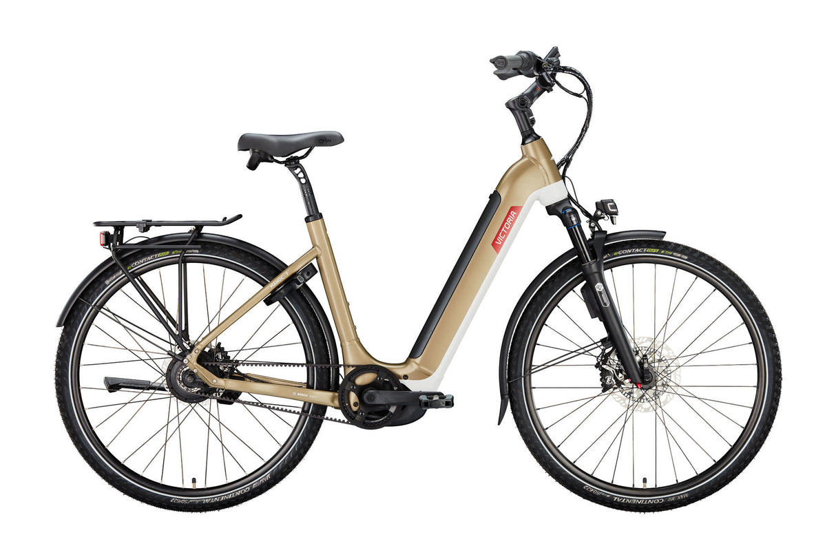 Victoria elektrische trekkingfiets manoc 7 (#1) ebike vict. manoc 7 28 54 env. wave grey