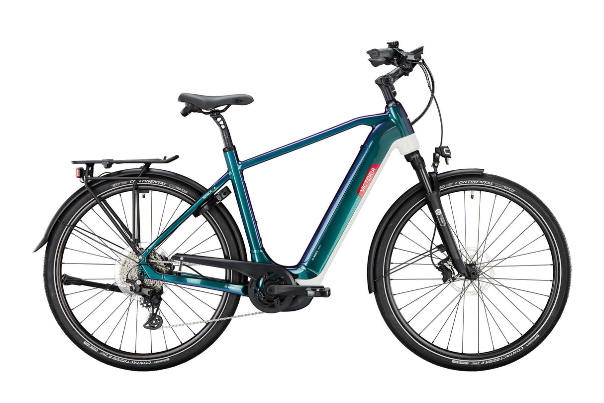 Victoria elektrische trekkingfiets manoc 4 (#1) ebike vict. manoc 4 28 50 10sp petrol