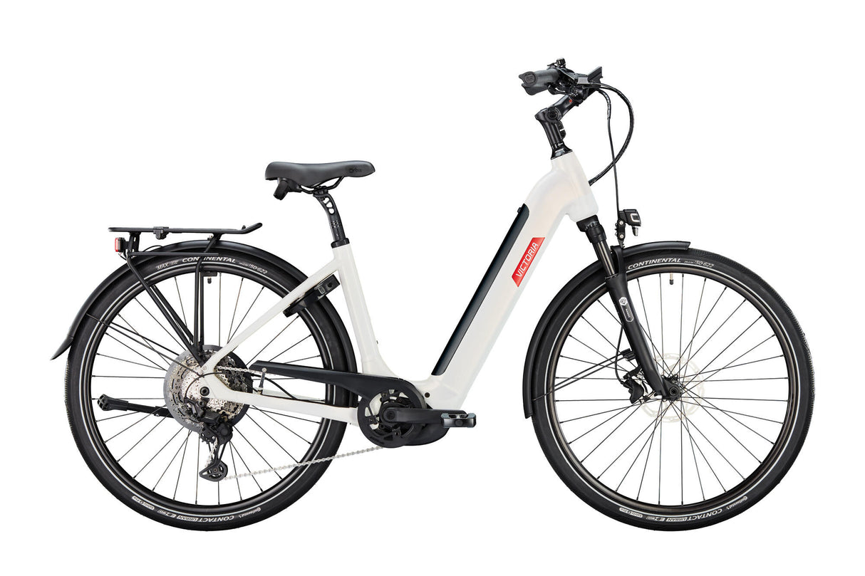 Victoria elektrische trekkingfiets manoc 6 (#1) ebike vict. manoc 6 28 50 11sp wave white