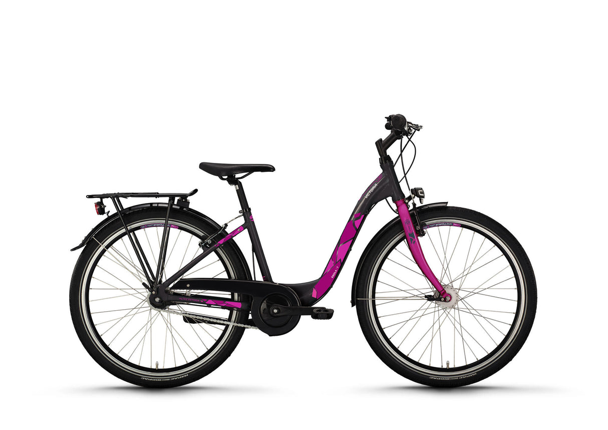 Victoria jeugdfiets eqola 7 mod. 24 bike vict.eqola 7 26 44 low entry 7sp pl.grey