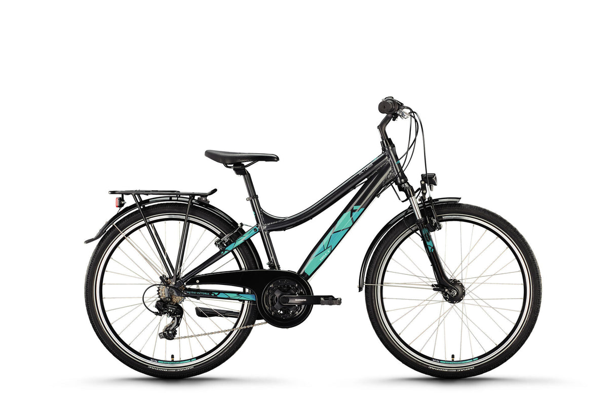 Victoria jeugdfiets eqola 6 mod. 24 bike vict.eqola 6 26 46 diam. 21sp platinum grey