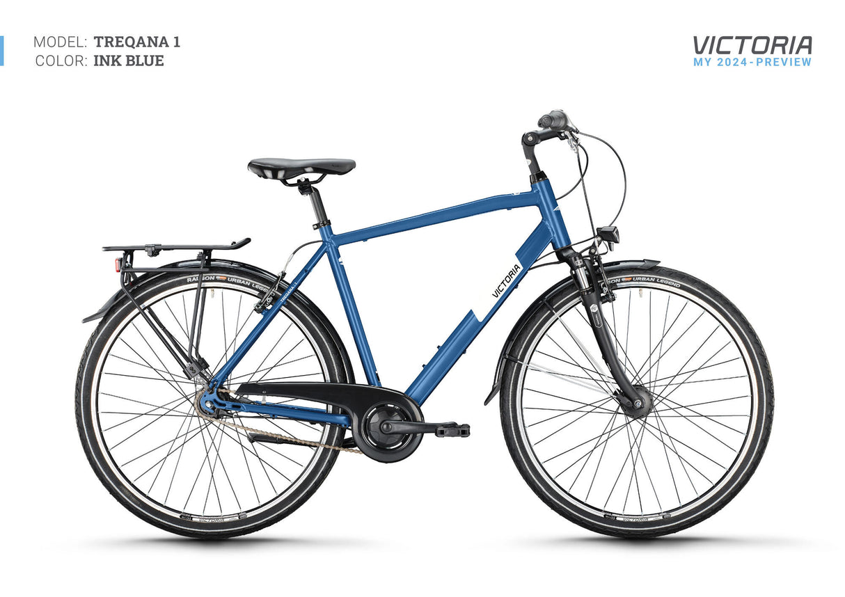 Victoria trekkingfiets treqana 1 mod. 24 bike vict.treqana 1 28 58 diam. 7sp ink blue